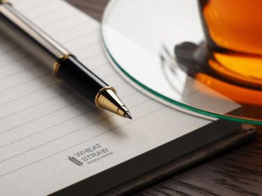 Logo trade promotional item photo of: Recycled Coffee Notebook 209733900