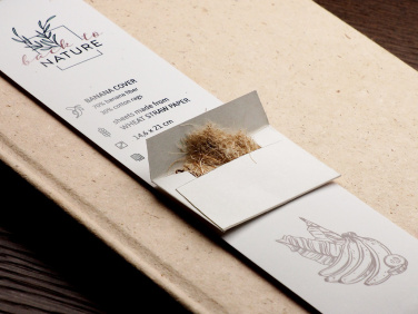 Logotrade promotional gift picture of: Recycled Banana Notebook 209734200