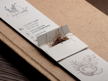 Logo trade promotional product photo of: Recycled Coconut Notebook 209734100