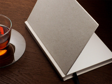 Logo trade promotional giveaway photo of: Recycled Hemp Notebook 209734300