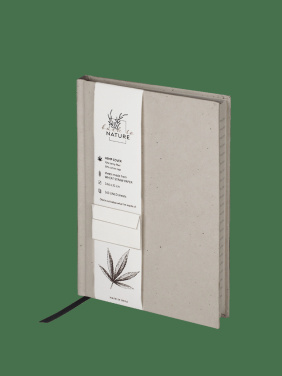 Logotrade promotional products photo of: Recycled Hemp Notebook 209734300