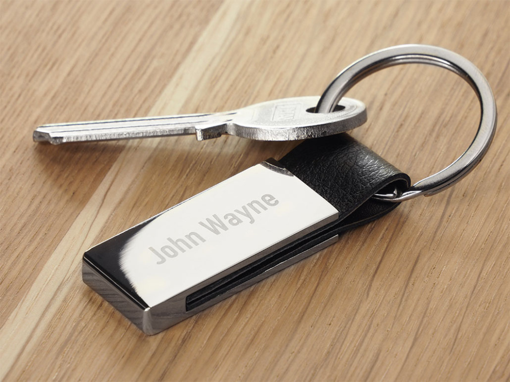 Logo trade promotional products picture of: Keyring 91409500