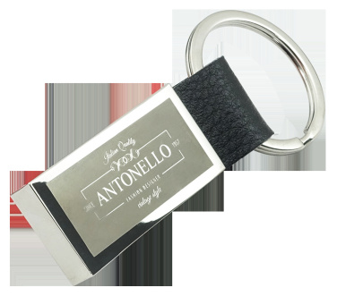 Logo trade promotional items image of: Keyring 91409500