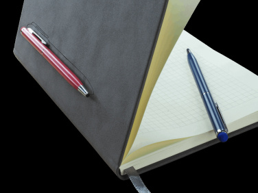 Logo trade promotional items picture of: Magnetic notebook with a pen 124715100