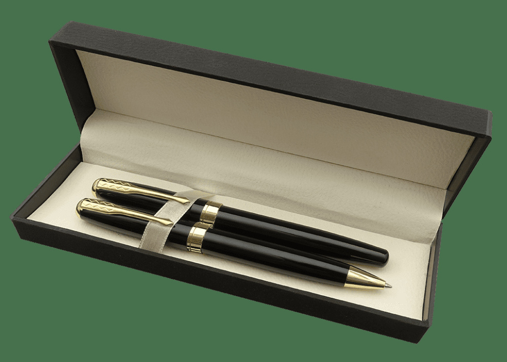 Logo trade promotional items picture of: WINDSOR pen set 98003600