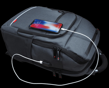 Logo trade business gifts image of: Laptop backpack 123815000