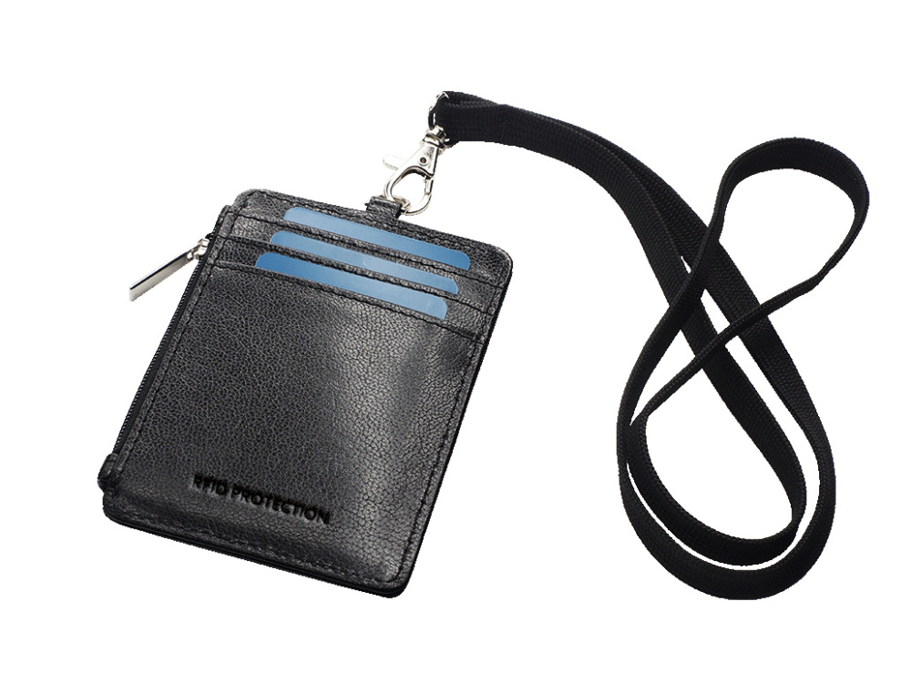 Logo trade promotional giveaways image of: ID card holder with lanyard 170805200