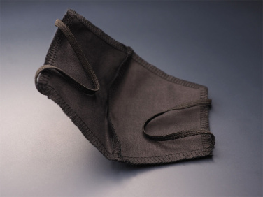 Logo trade advertising product photo of: BLACK-BLACK cotton face mask 140116500