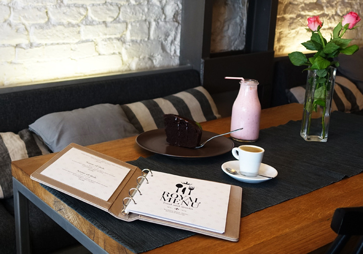 Logo trade business gifts image of: Menu cover 1074119