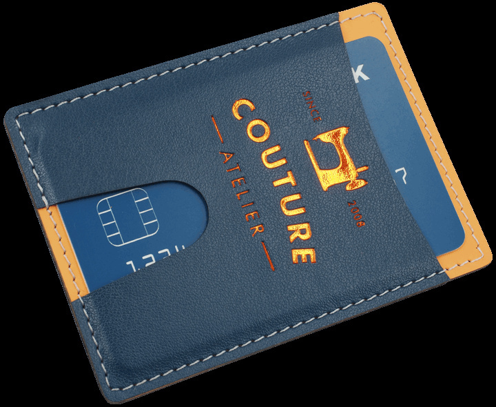 Logo trade promotional merchandise image of: Credit card holder 544119