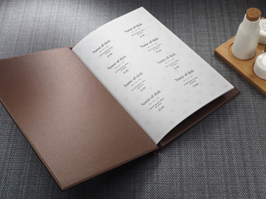 Logotrade promotional merchandise image of: Menu cover 1720280