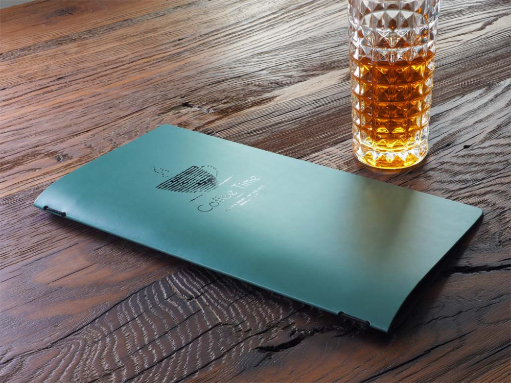 Logo trade promotional merchandise photo of: Menu cover Ambiente 1179094