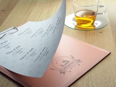 Logo trade corporate gifts picture of: Clipboard menu 1027094