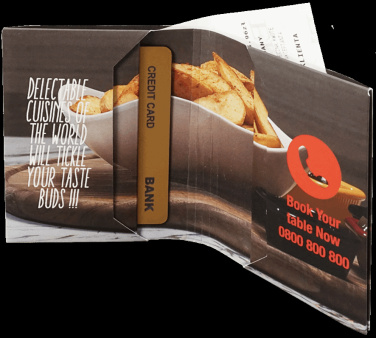 Logo trade promotional merchandise photo of: Origami wallet 998117