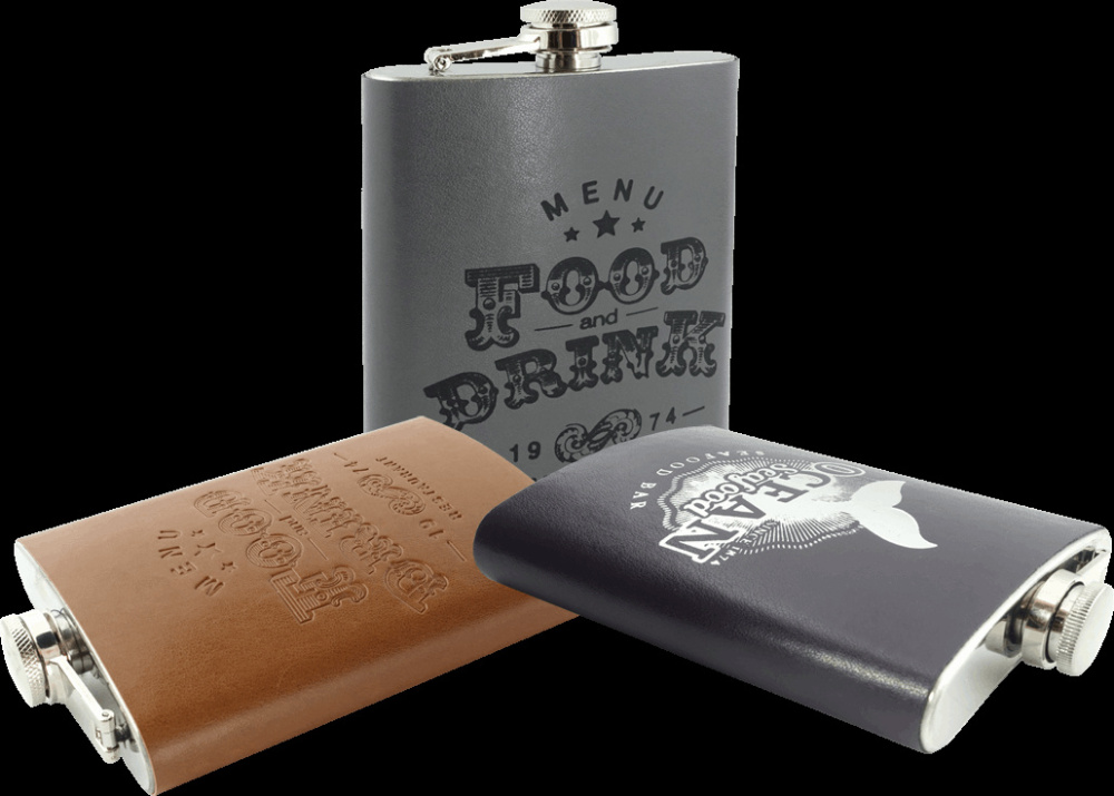 Logotrade advertising products photo of: Hip flask 425119
