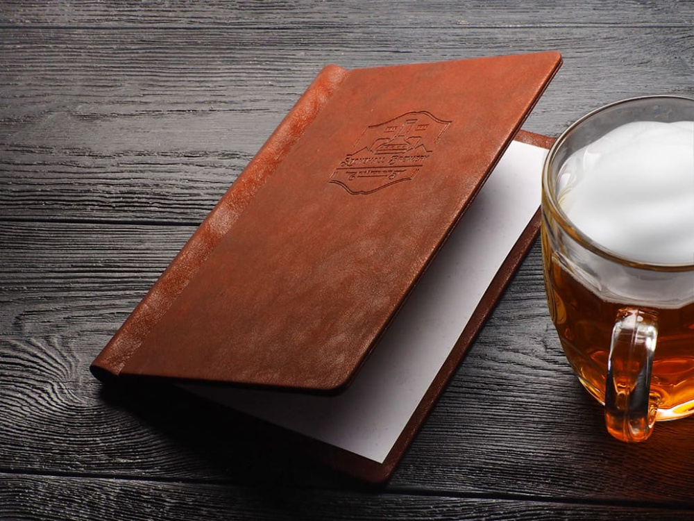 Logo trade promotional gifts picture of: Menu cover 2048325