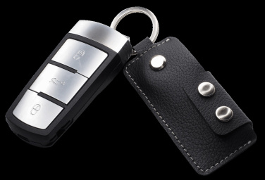 Logo trade promotional items picture of: Keyring 1276157