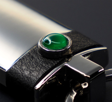 Logo trade corporate gifts picture of: Agate stone Keyring 1297095