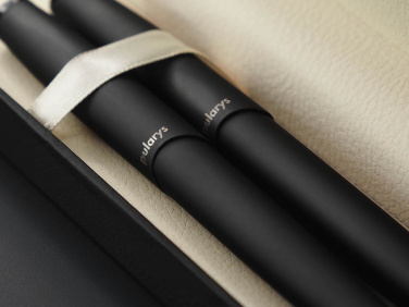 Logotrade corporate gifts photo of: Obsidian stone Pen set 1290036
