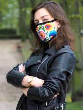 Logo trade promotional merchandise picture of: MARS cotton mask (size M) 1379165