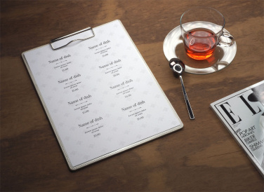 Logo trade advertising product photo of: Clipboard menu 1122119
