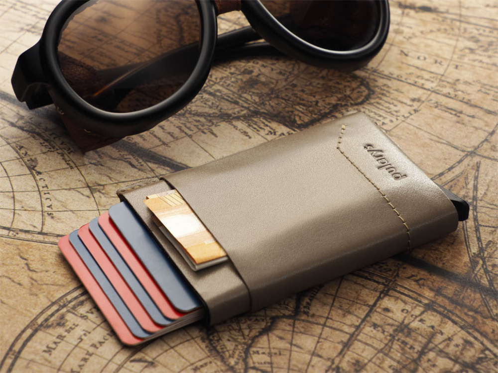 Logo trade corporate gifts image of: RFID wallet 593131