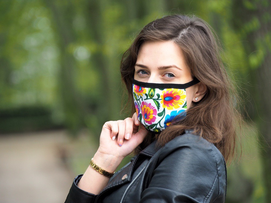 Logotrade promotional product image of: MARS cotton mask (size L) 1569165