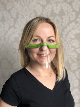 Logotrade promotional merchandise image of: KALIPSO clear face shield-mask for mouth and nose 1447162