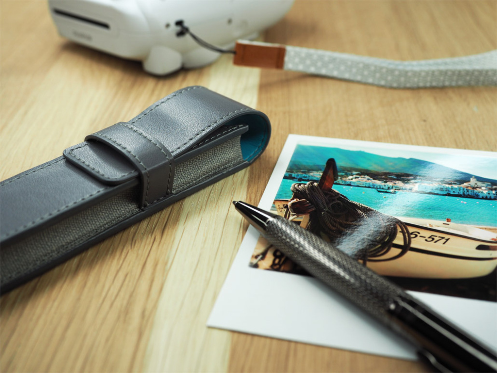 Logo trade promotional merchandise picture of: Pen case 1221119