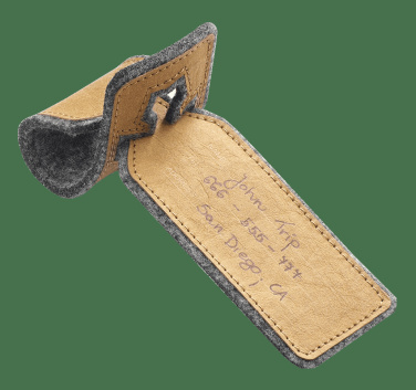 Logo trade business gift photo of: Luggage tag 969140