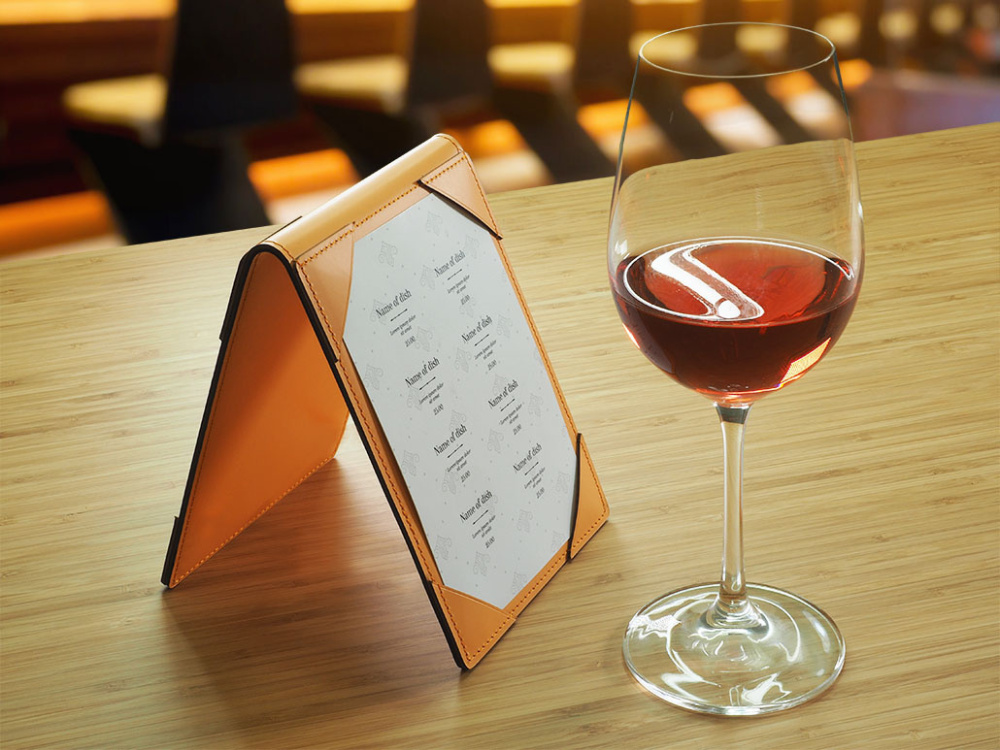 Logotrade promotional giveaway image of: Promo menu 1604094