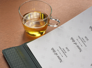 Logo trade corporate gift photo of: Menu cover 1241239