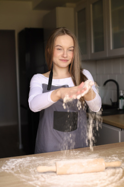 Logo trade corporate gifts image of: AMARO apron 1615165