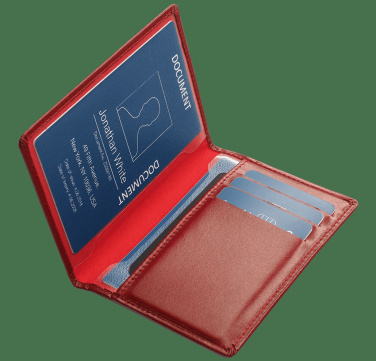 Logo trade business gifts image of: Document wallet 889067