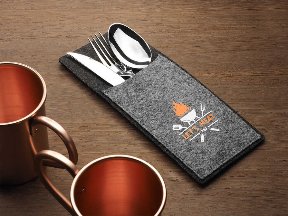 Logo trade advertising product photo of: Cutlery case 1645246