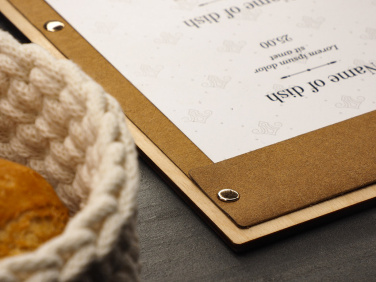 Logo trade advertising product photo of: Menu pad 1668121