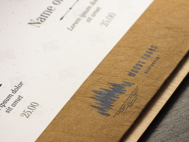 Logo trade business gift photo of: Menu pad 1668121