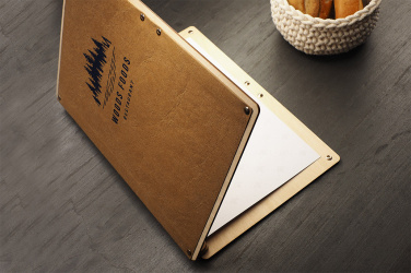 Logo trade corporate gift photo of: Menu cover 1665121