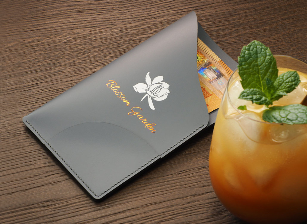 Logo trade promotional items image of: Bill holder 1592094