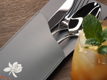 Logo trade promotional merchandise image of: Cutlery case 1598094