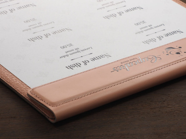 Logo trade promotional merchandise photo of: Menu cover 1241281