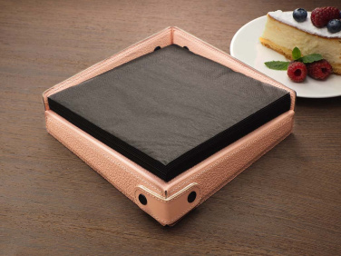Logo trade corporate gifts image of: Napkin box 1662281