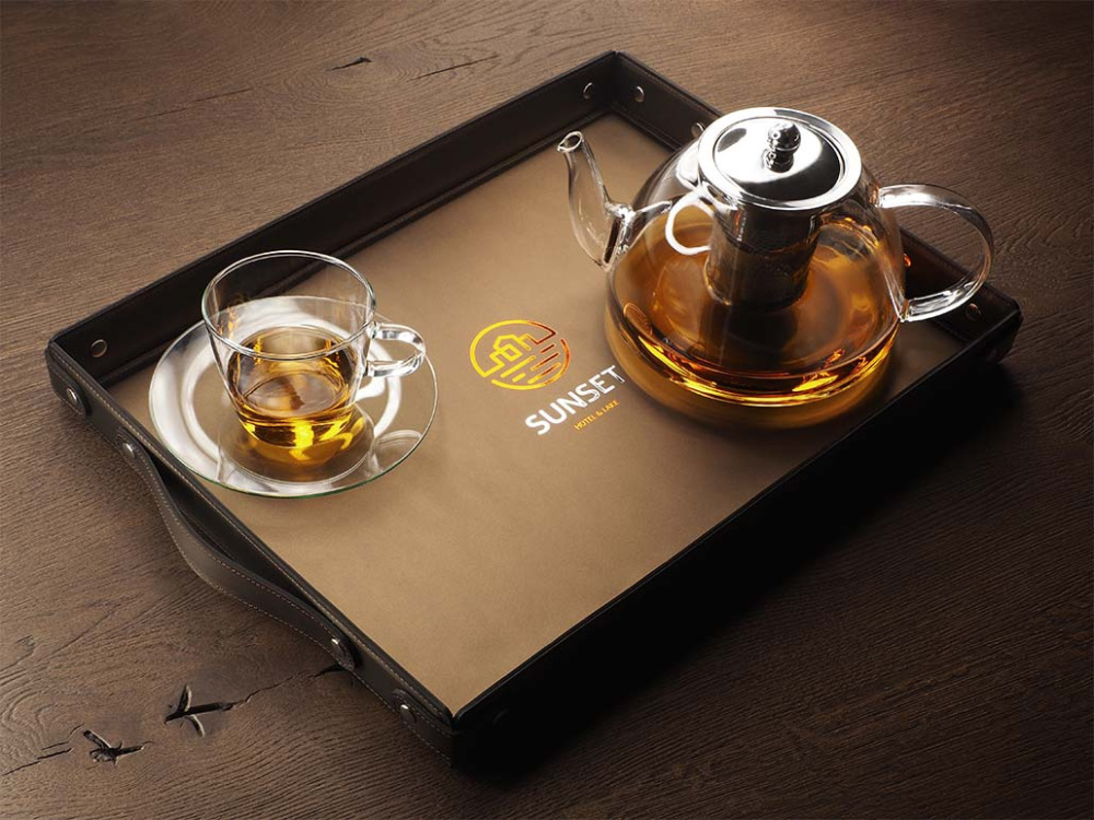 Logo trade promotional items image of: Tray 1664094