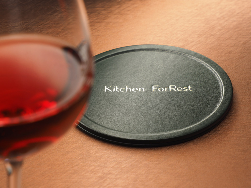 Logo trade promotional item photo of: Bottle coaster 1103320