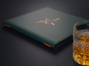 Logo trade corporate gifts image of: Menu cover Fine Dining Pro 1632094