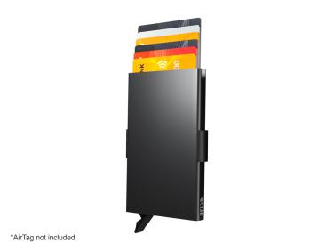 Logo trade promotional items image of: RFID credit card case with holder for AirTag 2163108