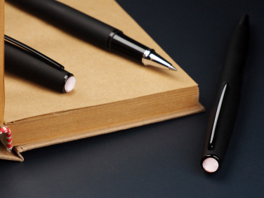 Logotrade advertising product picture of: Opal stone Pen set 1286036