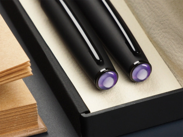 Logotrade corporate gift picture of: Amethyst Pen set  1288036