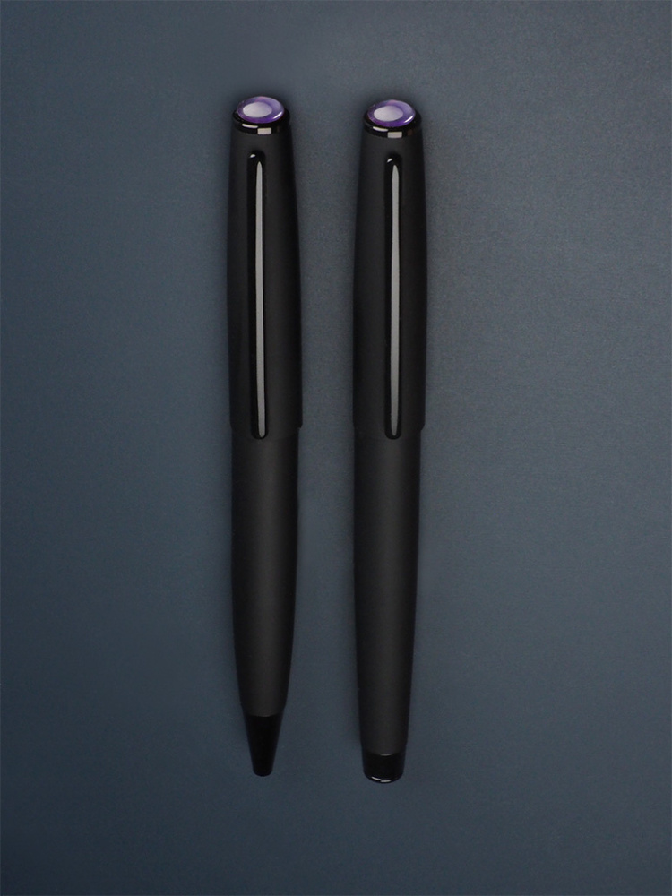 Logo trade promotional items image of: Amethyst Pen set  1288036