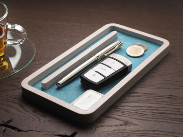 Logo trade promotional gift photo of: Wooden desk organiser 1818121